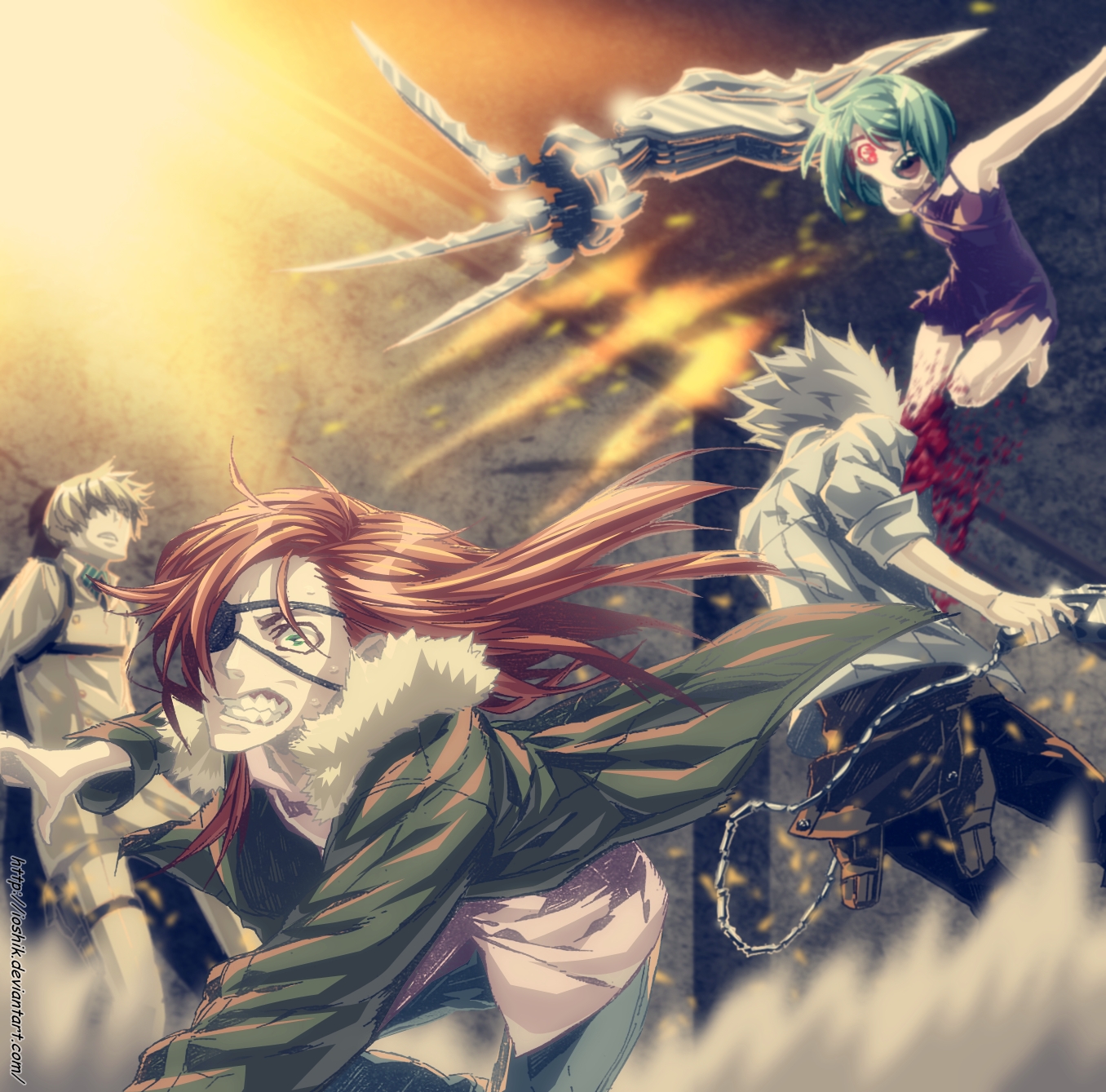 DOGS Bullets & Carnage Image 1517254 Zerochan Anime Image Board