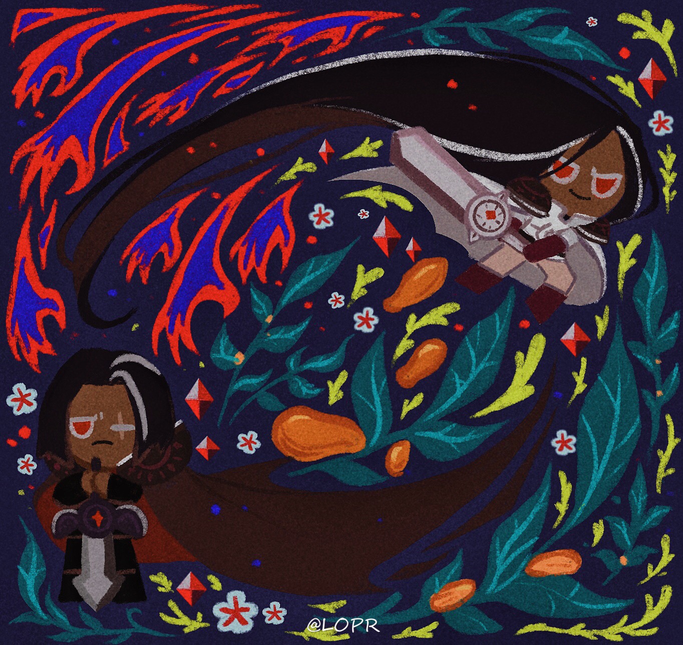 Dark Choco Cookie Cookie Run OvenBreak Image by Loprna 3232939