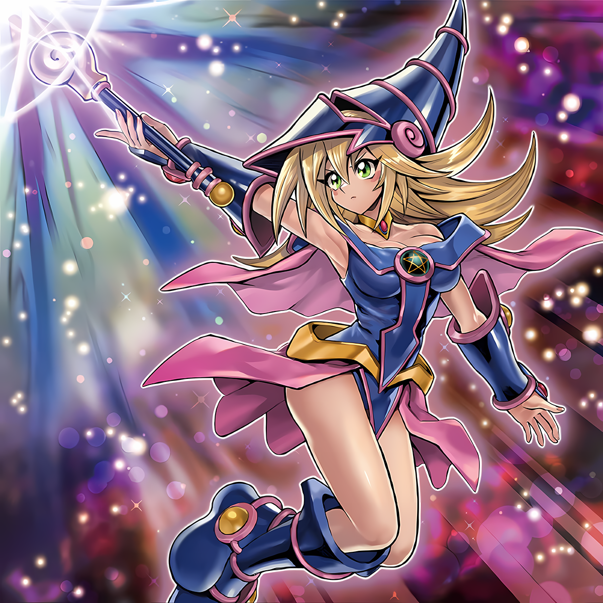 Dark Magician Girl YuGiOh! Duel Monsters Wallpaper by TheHungTD