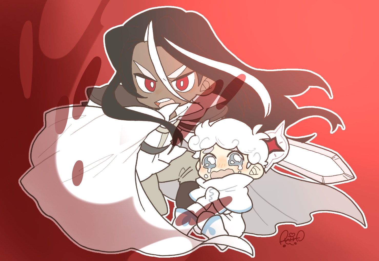 DarkMilk Cookie Run OvenBreak Image by Shiro (Pixiv1876029