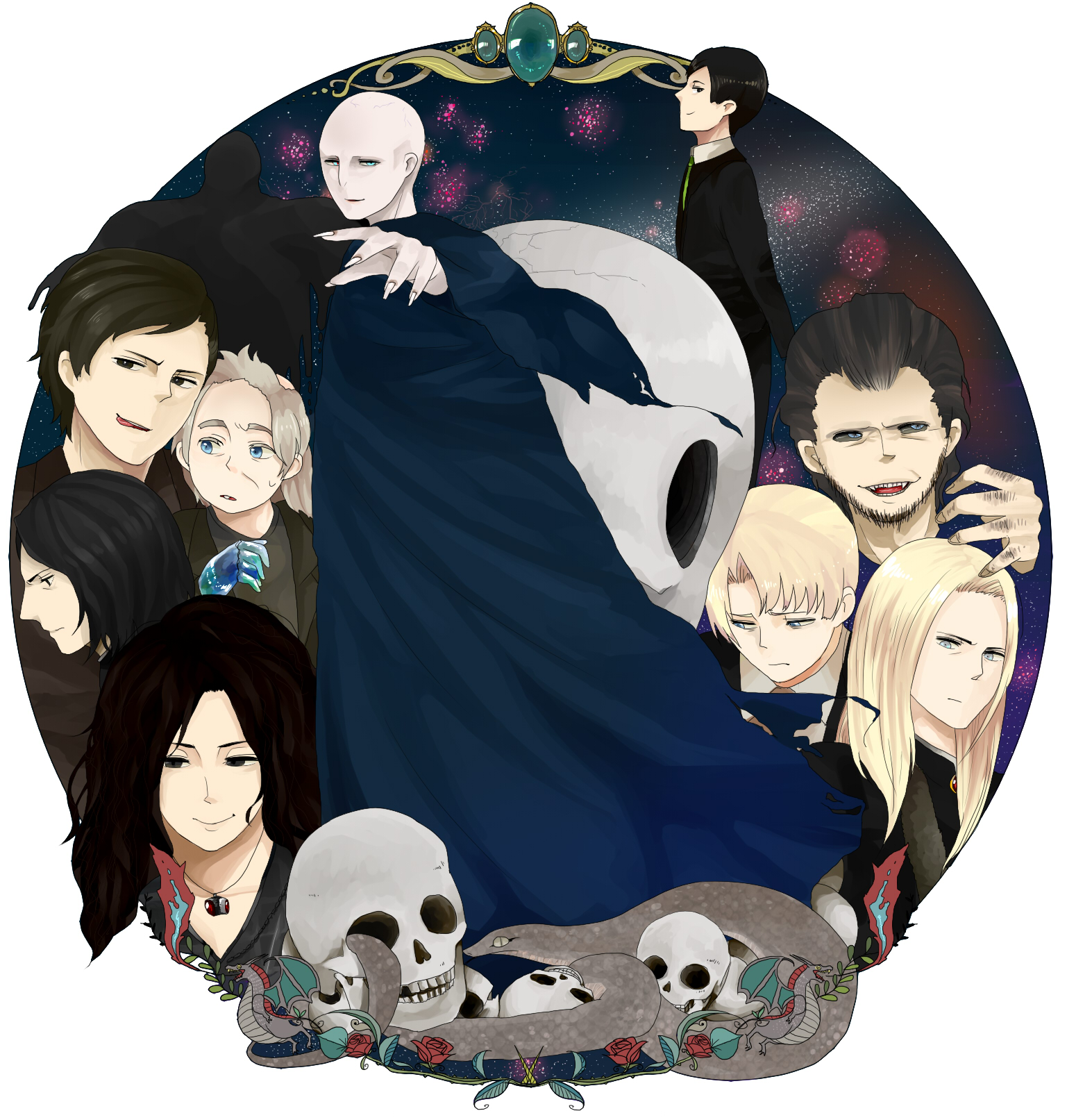 Death Eaters - Harry Potter - Image by Pixiv Id 664410 #1218628