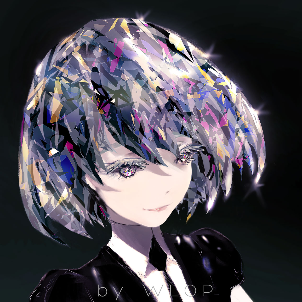 Diamond (Houseki no Kuni) Image by wlop 2196993 Zerochan Anime Image