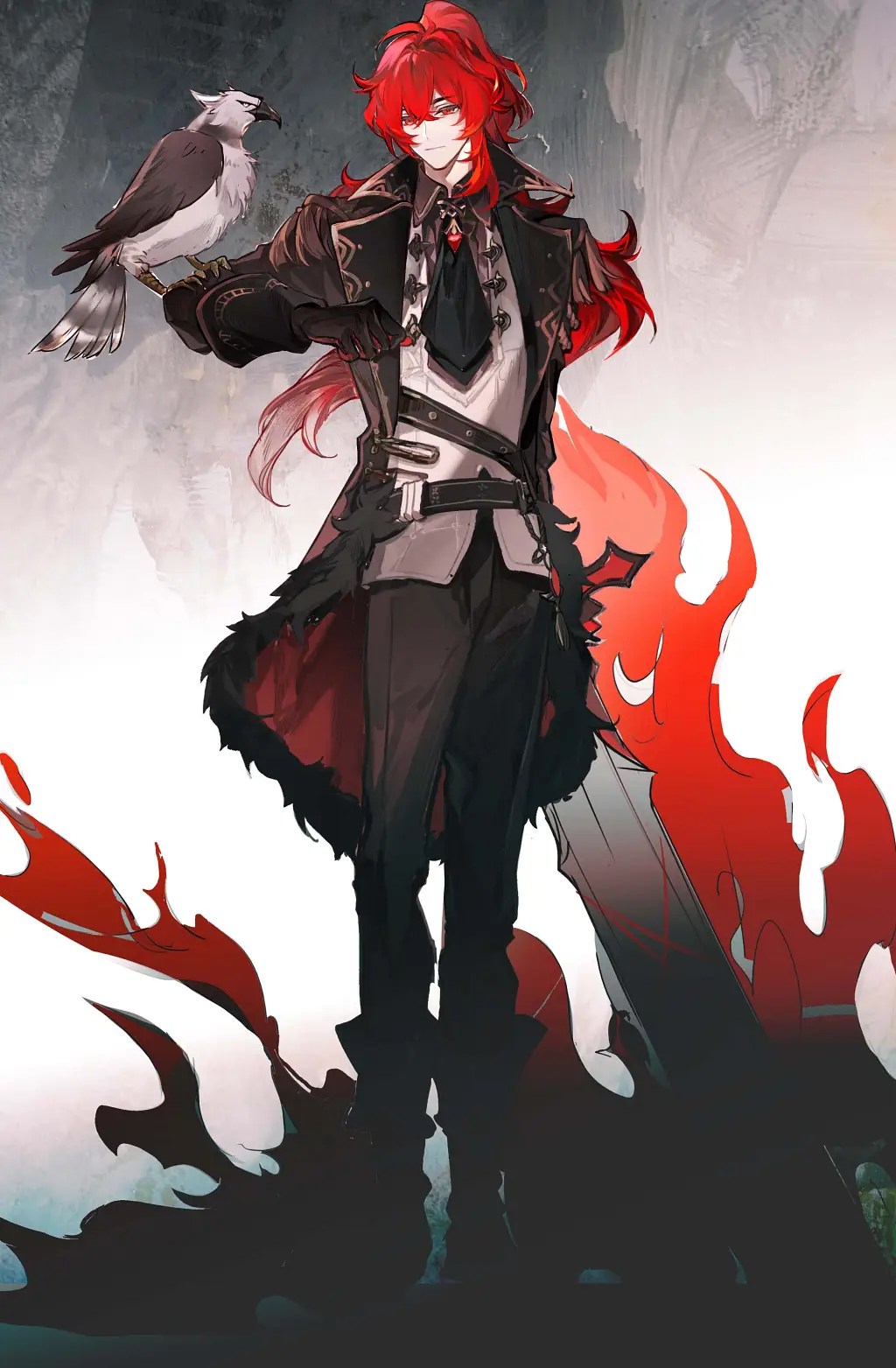 Diluc Ragnvindr - Genshin Impact - Image by Ste7619 #3909637 - Zerochan