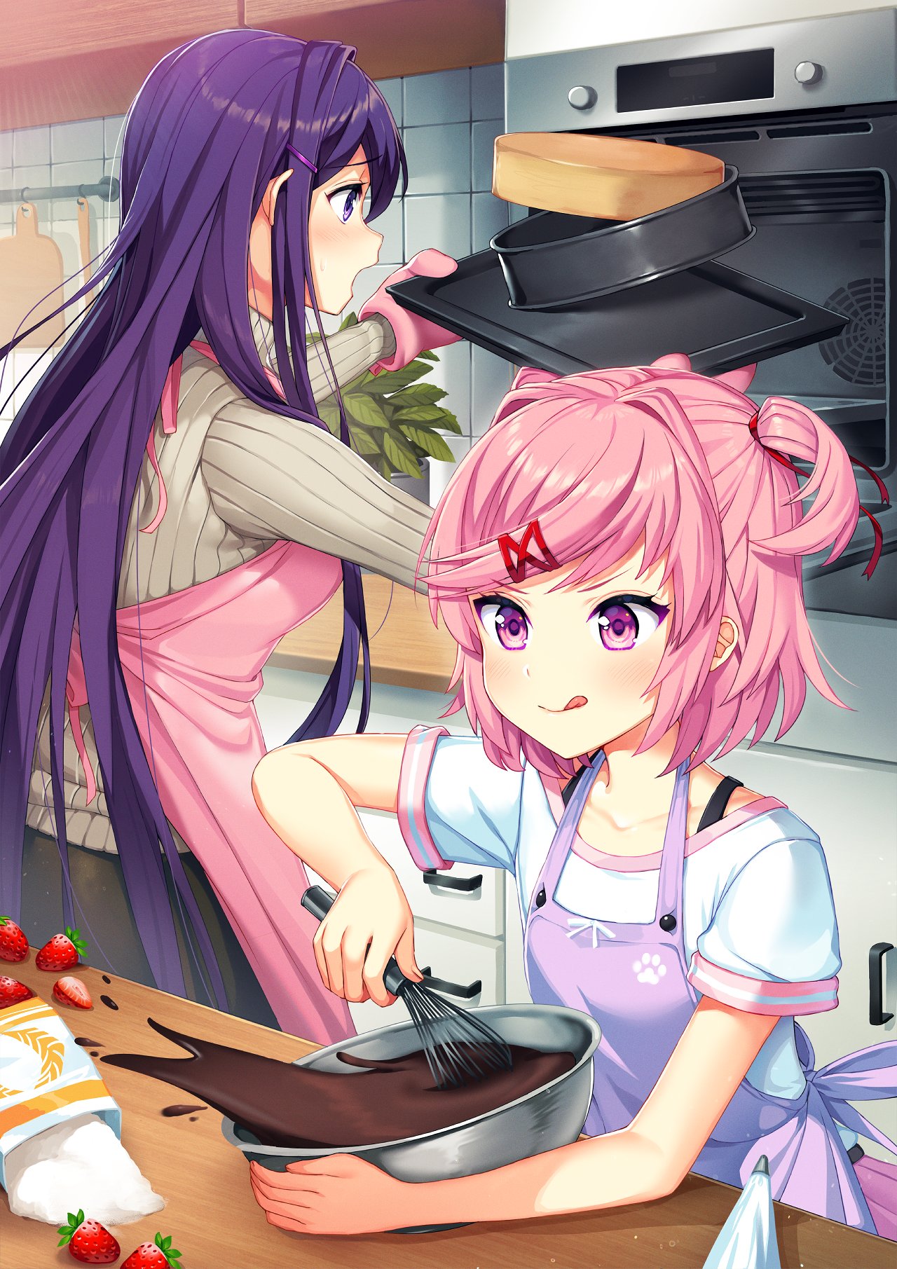 Doki doki literature club official art - sosgrupo