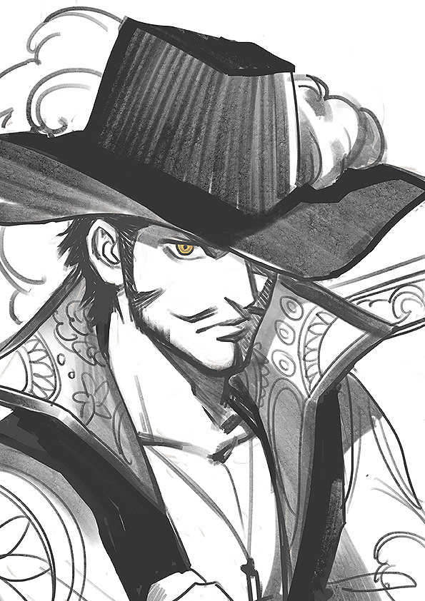 Dracule Mihawk/1997224 Zerochan