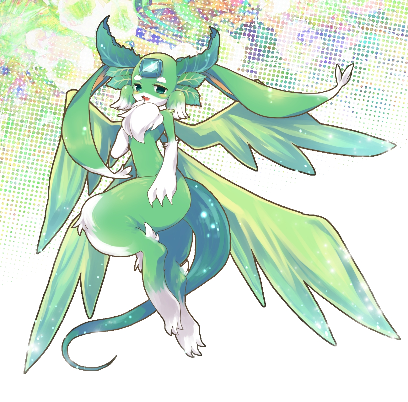 Earth Light Carbuncle Puzzle & Dragons Image by Pixiv Id 183622