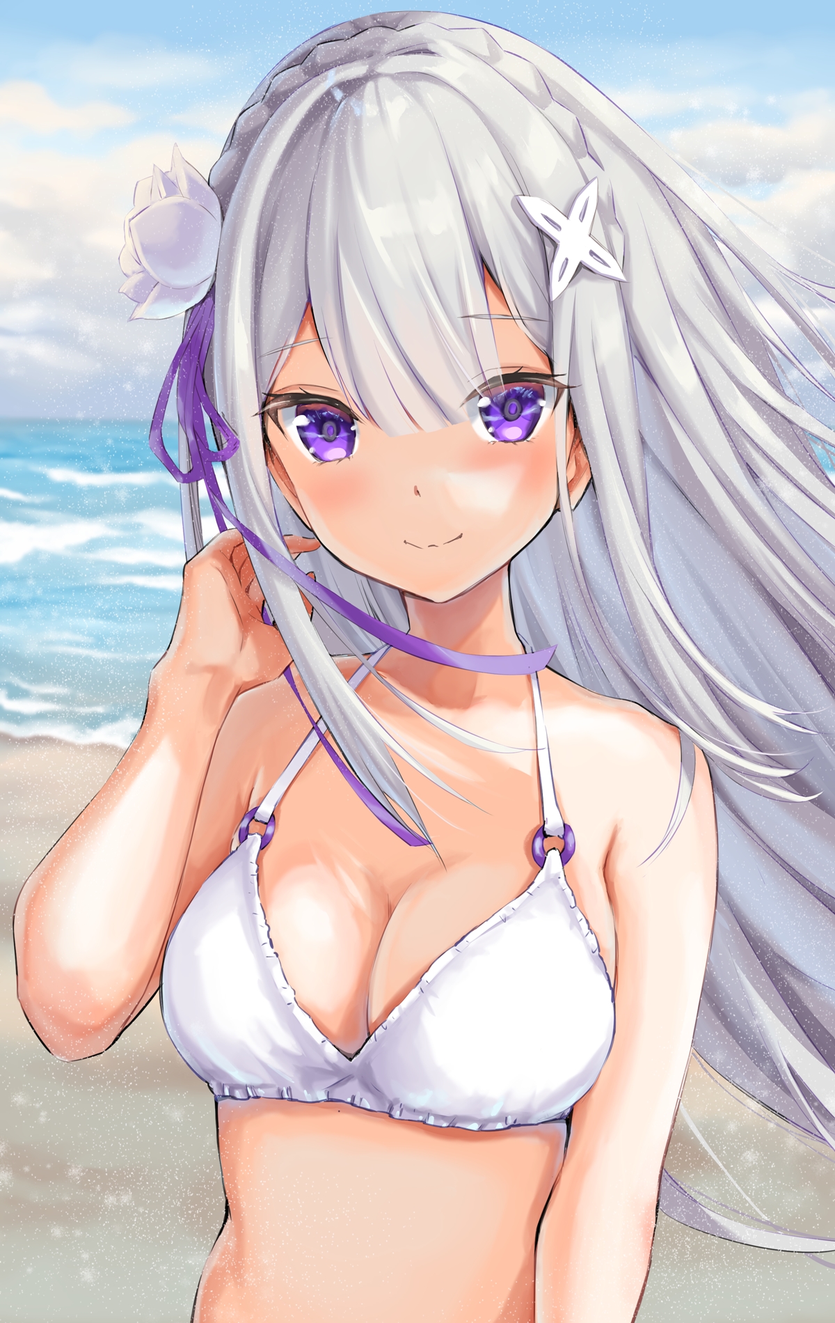 Emilia (ReZero) ReZero Kara Hajimeru Isekai Seikatsu Image