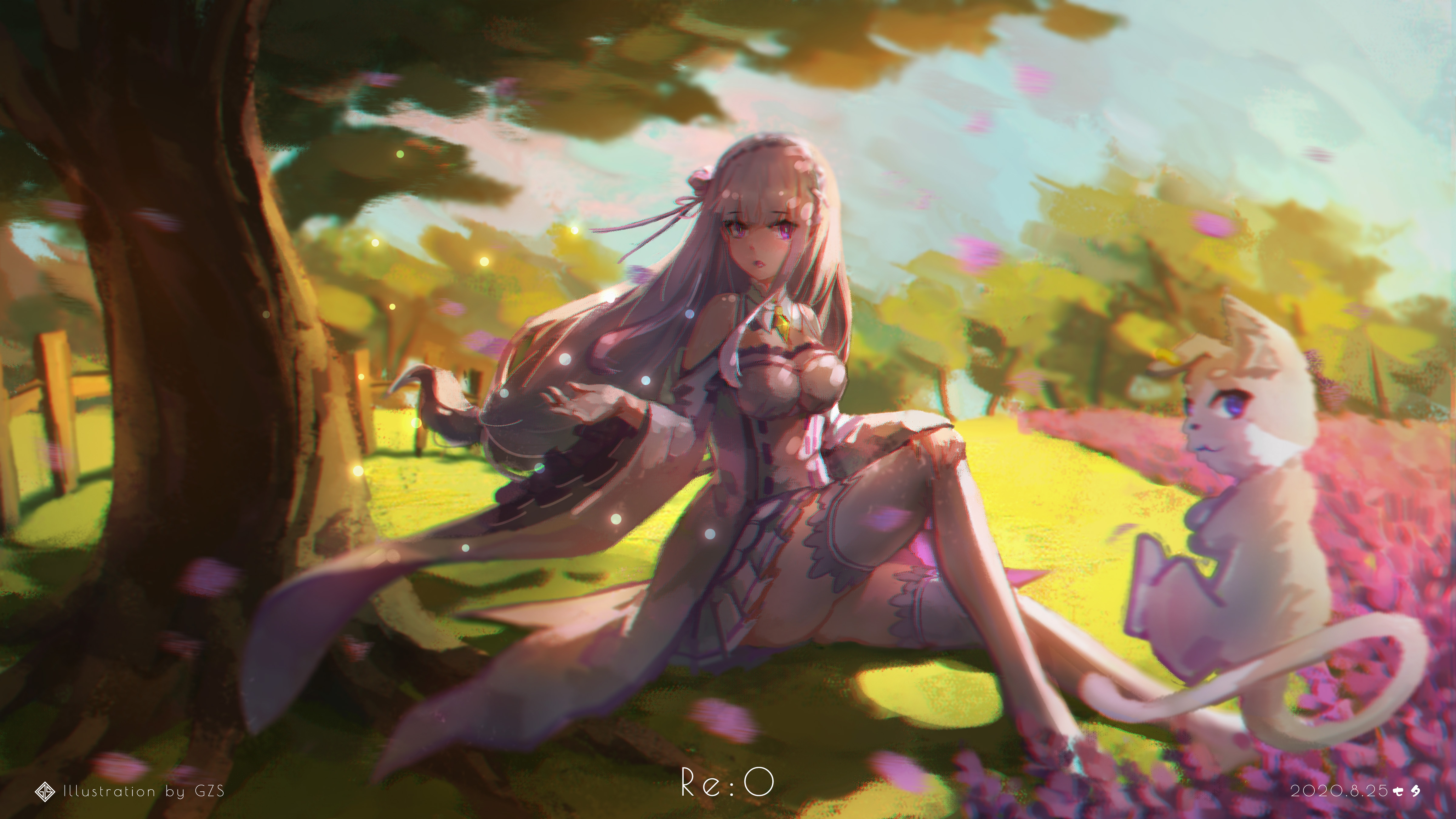 Emilia - Re:Zero Kara Hajimeru Isekai Seikatsu - HD Wallpaper by GZS
