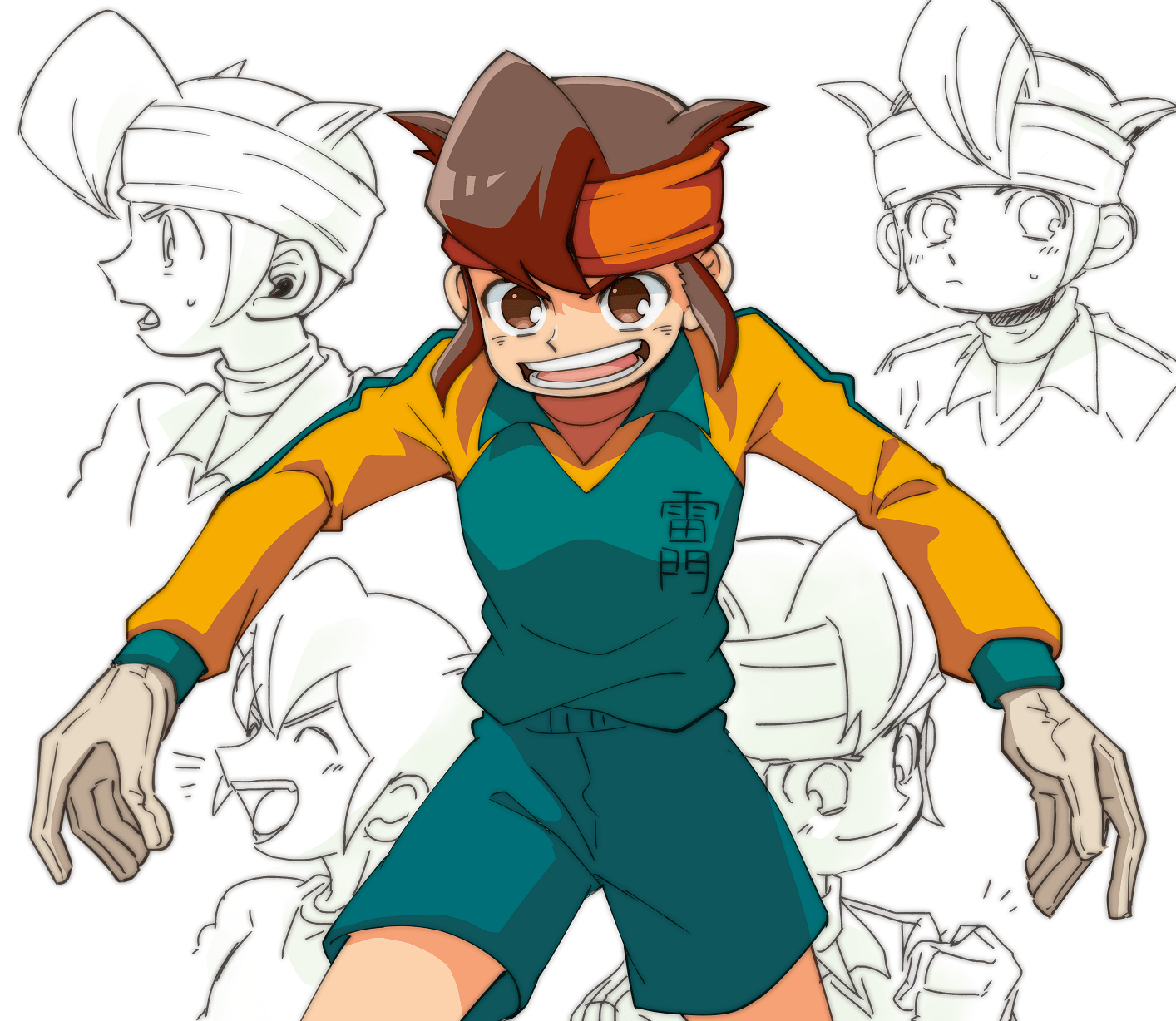 Endou Mamoru (Mark Evans) Inazuma Eleven Image by Pixiv Id 23777129