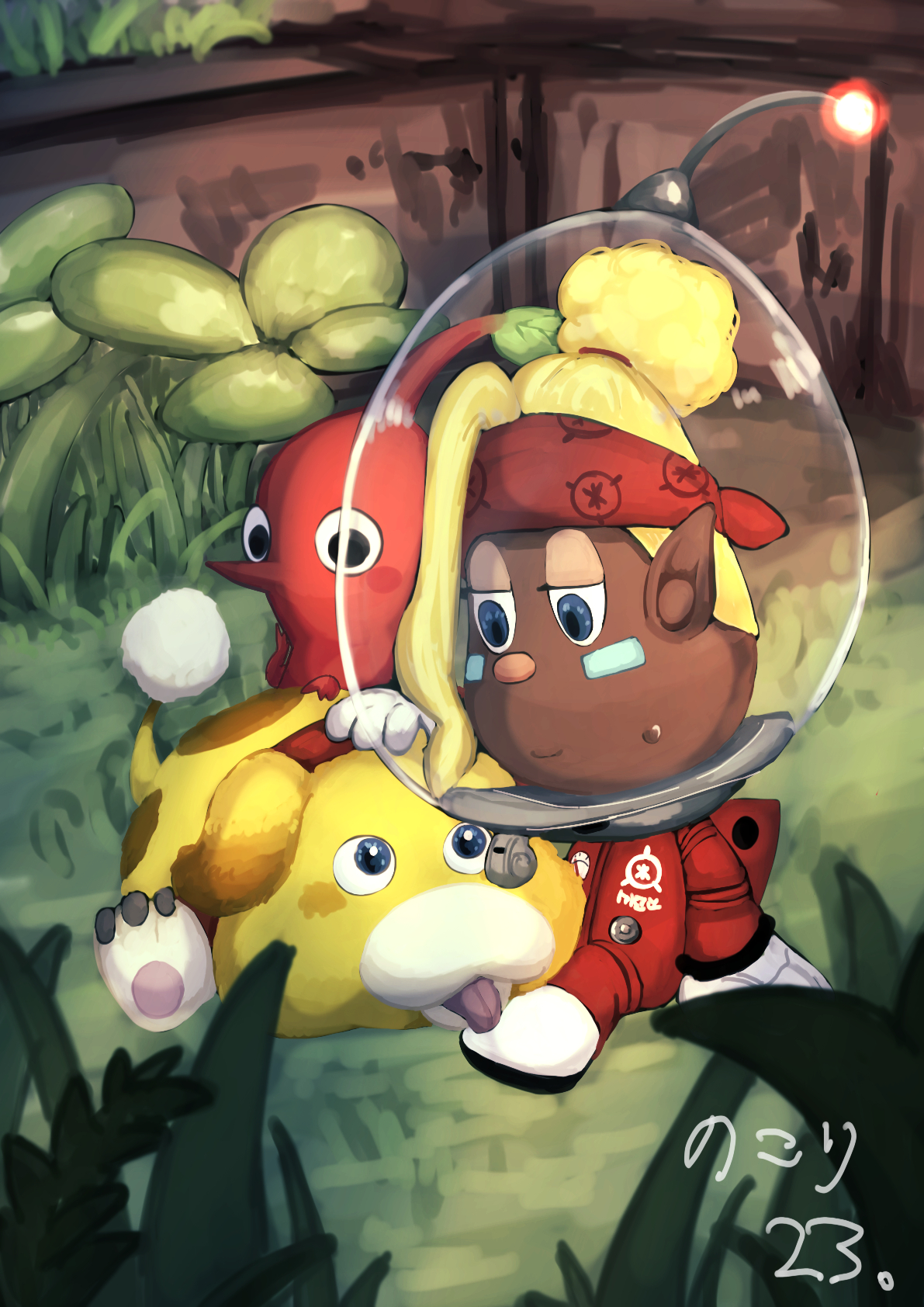 Erma Shepherd Pikmin Image by usuba pik 3988643 Zerochan Anime