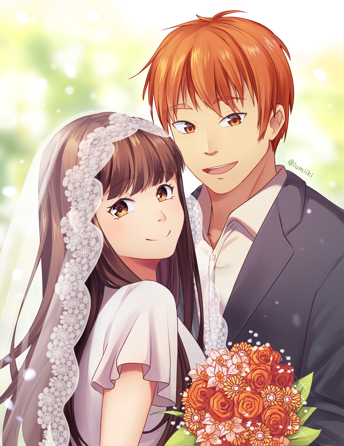 Fruits Basket Kyo And Tohru Wedding