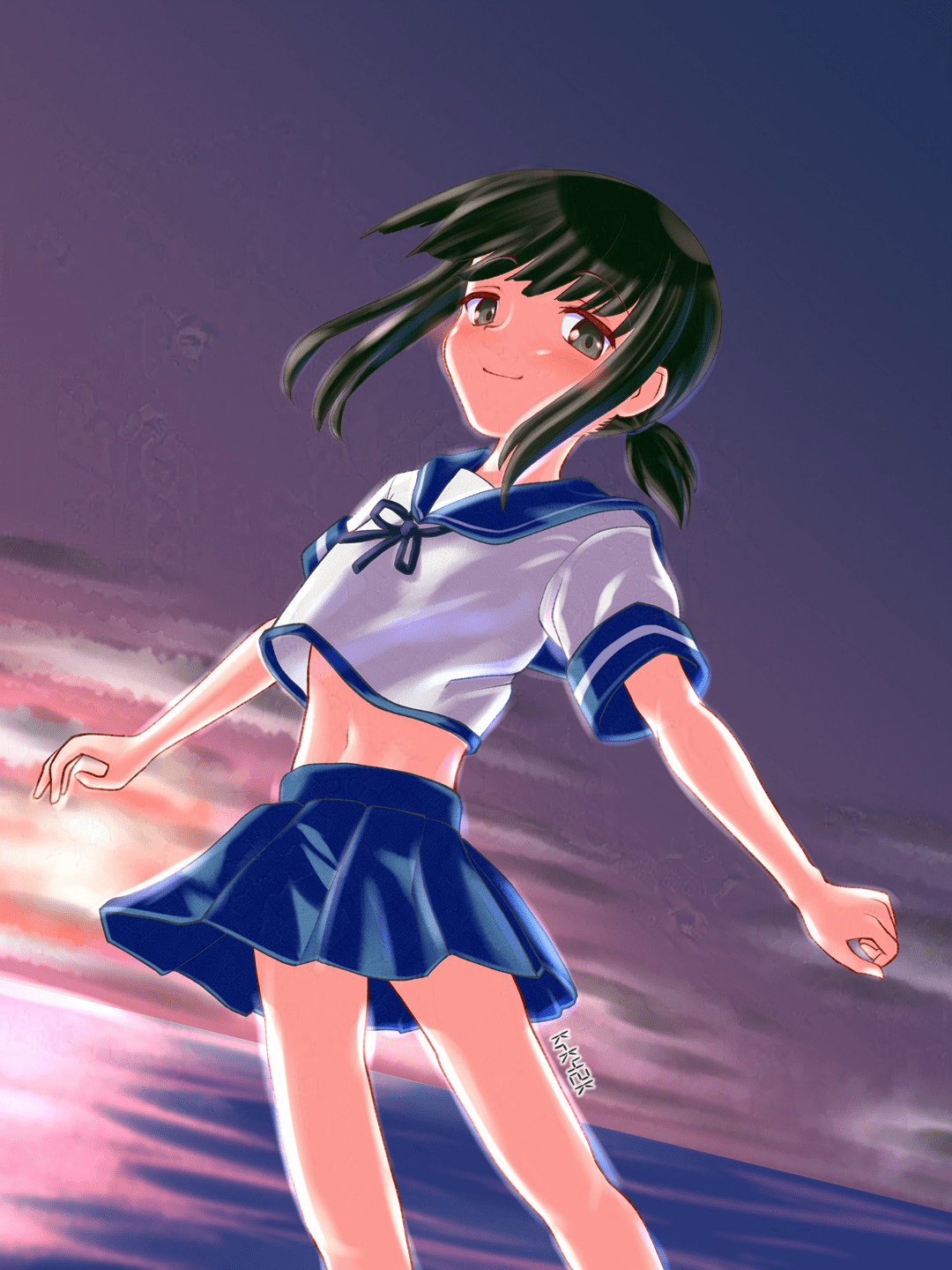 Fubuki - Kantai Collection - Mobile Wallpaper by krk42K #4135967