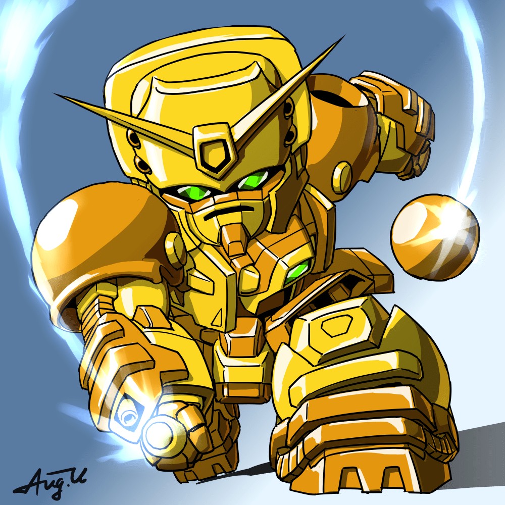 GF13013NR Bolt Gundam Mobile Fighter G Gundam Image by U1timate