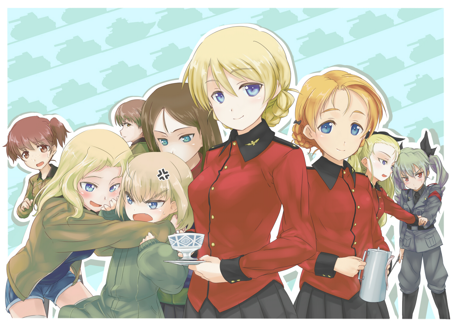 GIRLS und PANZER/1448191 Zerochan