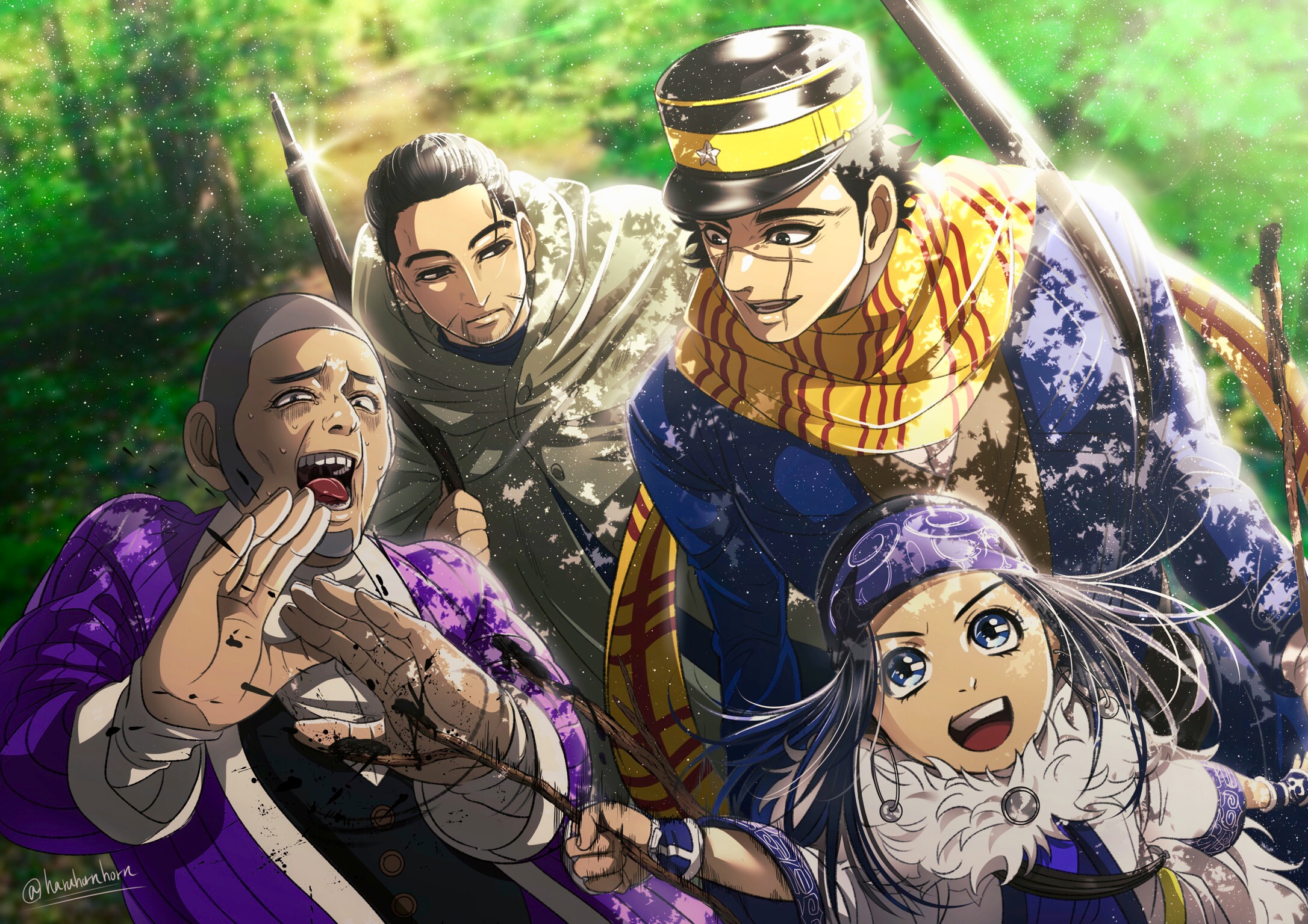Golden Kamuy Image by Pixiv Id 2079929 2324292 Zerochan Anime Image