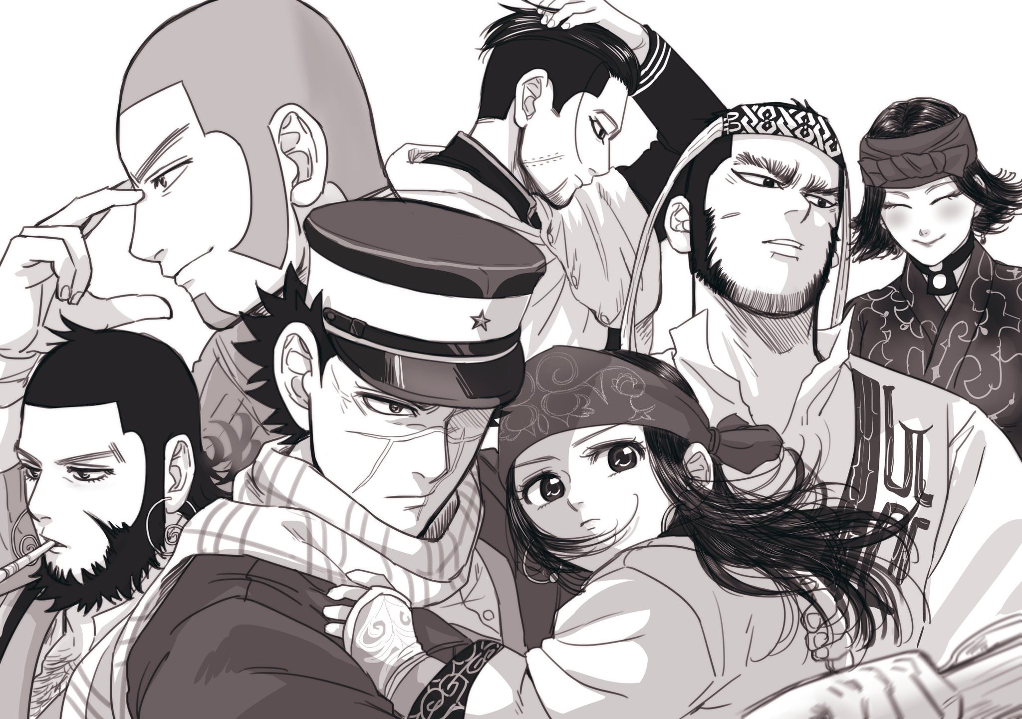 Golden Kamuy Image by Pixiv Id 8593883 2355344 Zerochan Anime Image
