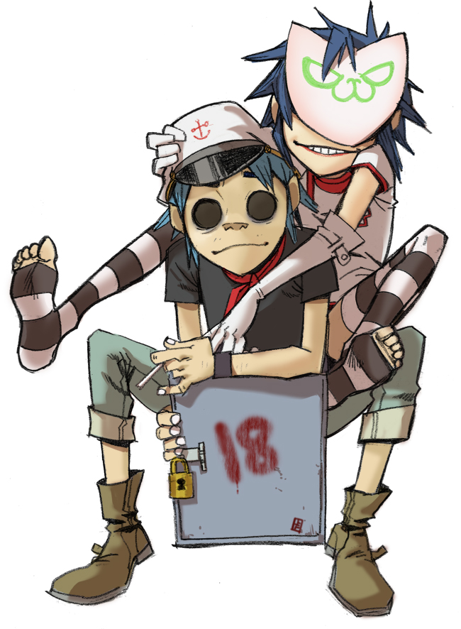2d Gorillaz Page 2 Of 4 Zerochan Anime Image Board