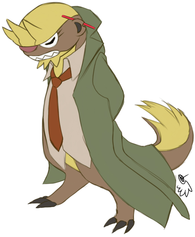 Gumshoos - Pokémon - Image by Clearjello #2028451 - Zerochan Anime