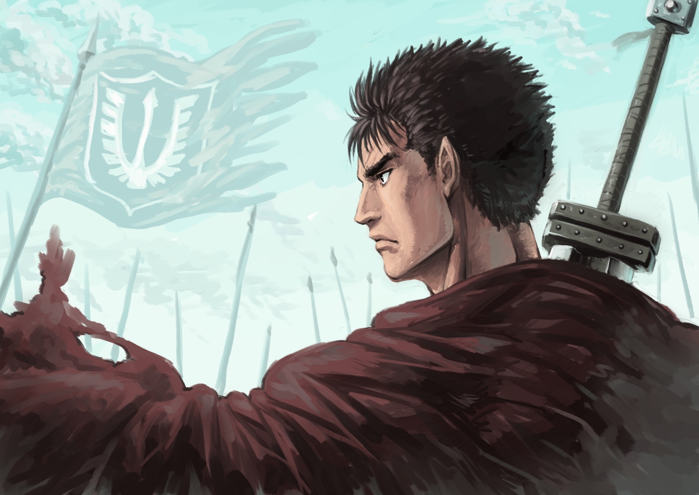 Guts - BERSERK - Image by tatsuya (Mangaka) #1149389 - Zerochan Anime Image Board