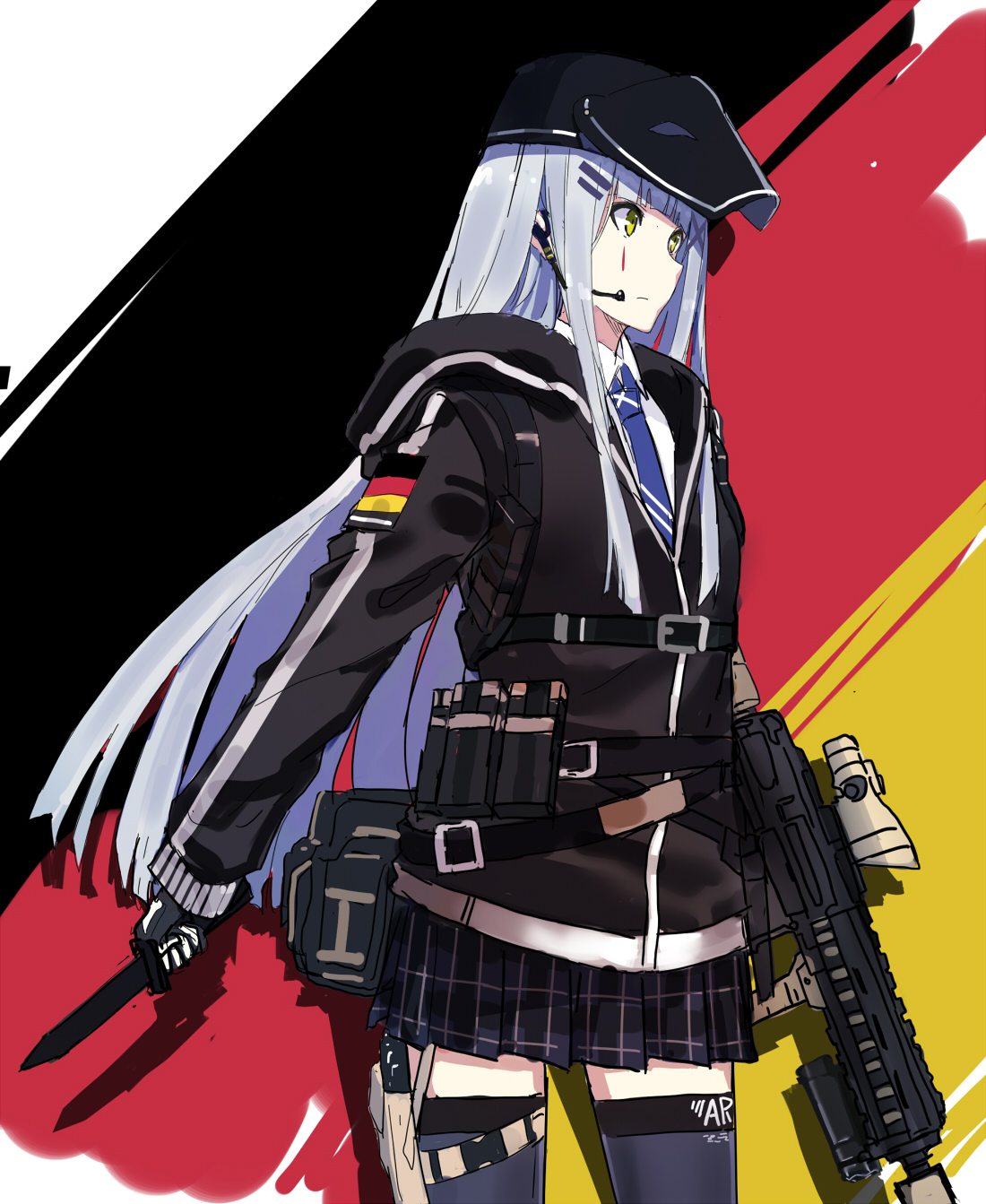 HK416 (Girls Frontline) Image by WARG 2165847 Zerochan Anime Image Board
