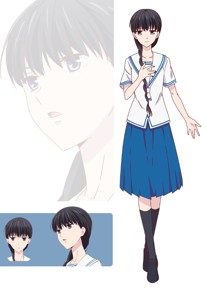 Hanajima Saki Fruits Basket Image by TMS Entertainment 2478186