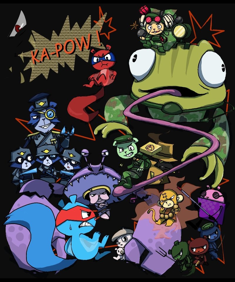 Kapow Happy Tree Friends page 2 of 3 Zerochan Anime Image Board