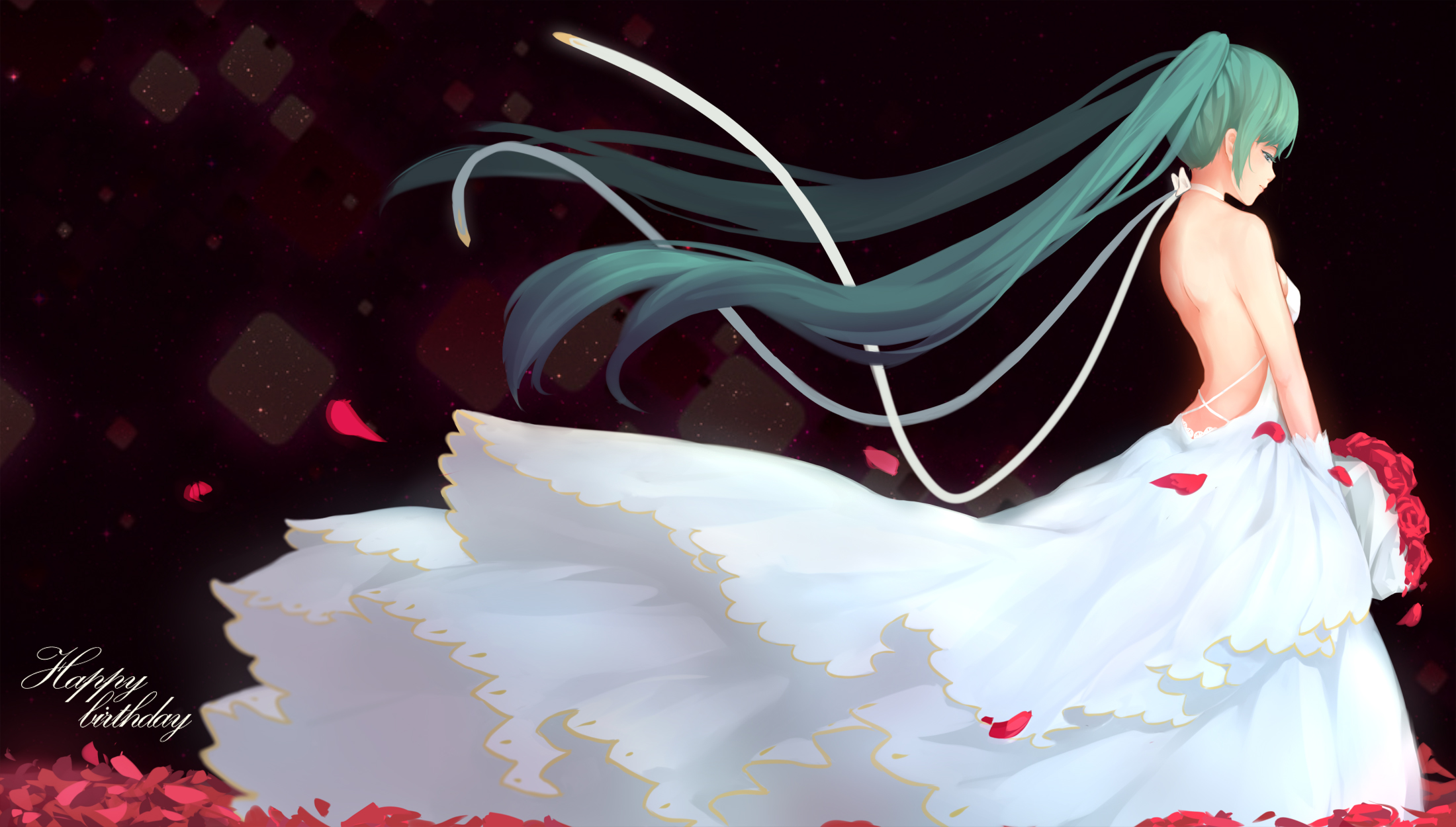 Hatsune Miku VOCALOID Wallpaper by SFive 1919572 Zerochan Anime