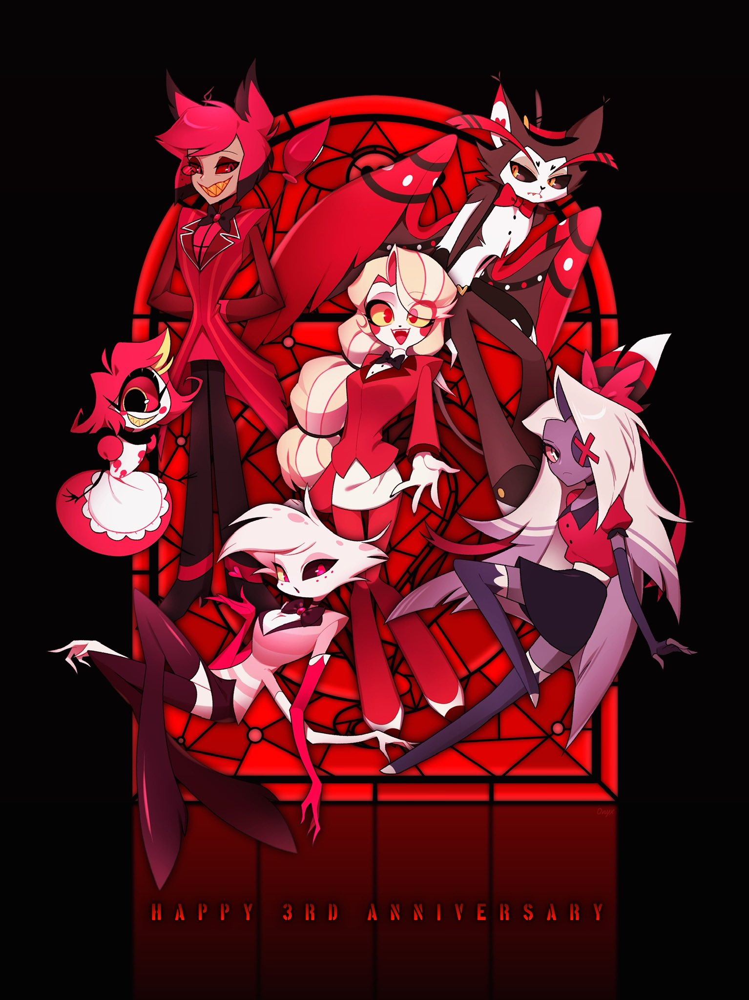 Boss Wallpaper Hazbin Hotel Angel Dust Alastor Hazbin Hotel Birds