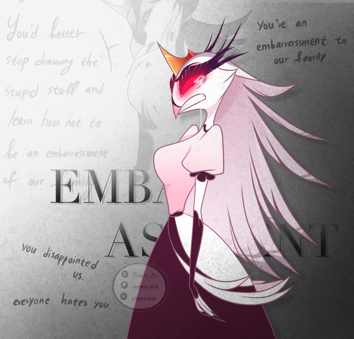 Helluva Boss Image by ManellaArt 3673886 Zerochan Anime Image Board