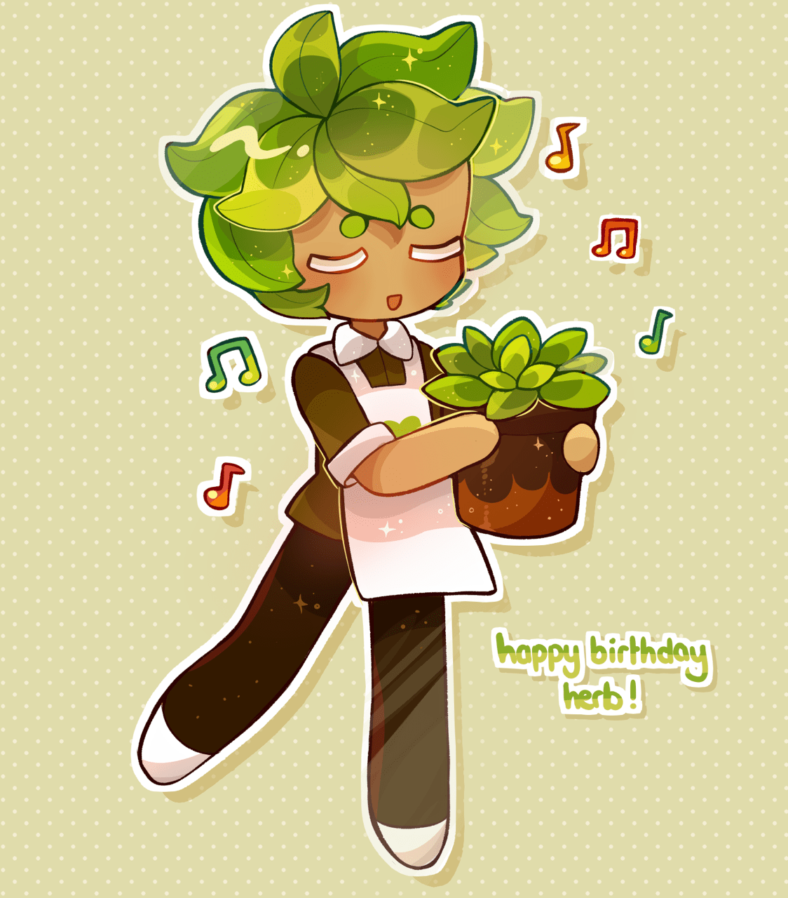 Herb Cookie Cookie Run Image by Hoppy 2732330 Zerochan Anime