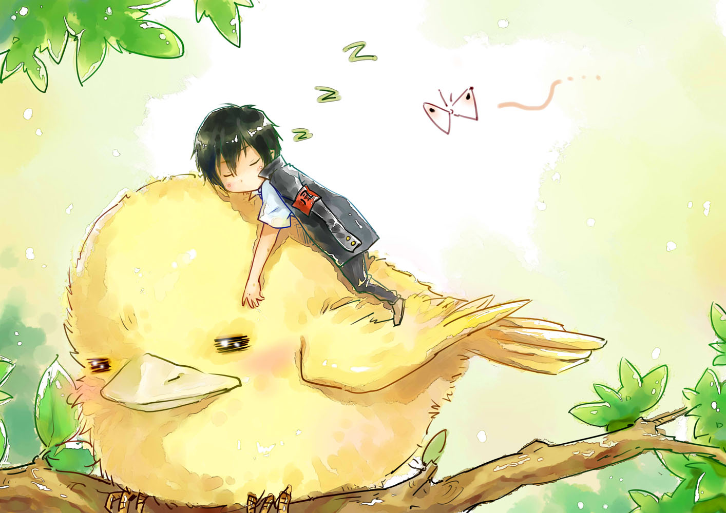 Reborn Hibari And Hibird