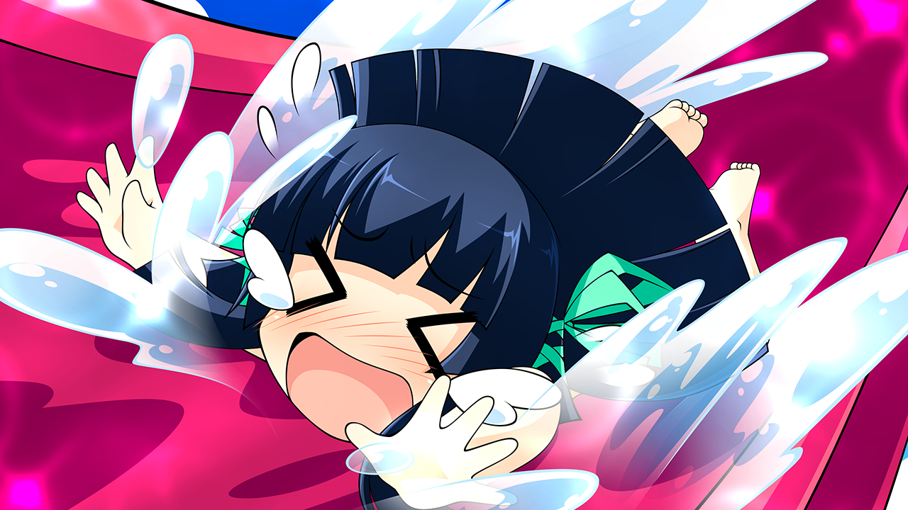 Houzuki Urara Doushite Sonna ni Kuroi Kami ga Suki na no? Wallpaper