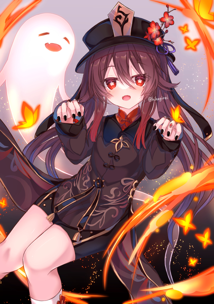 Hu Tao Genshin Impact Image by hikagirei\ 3488976 Zerochan Anime