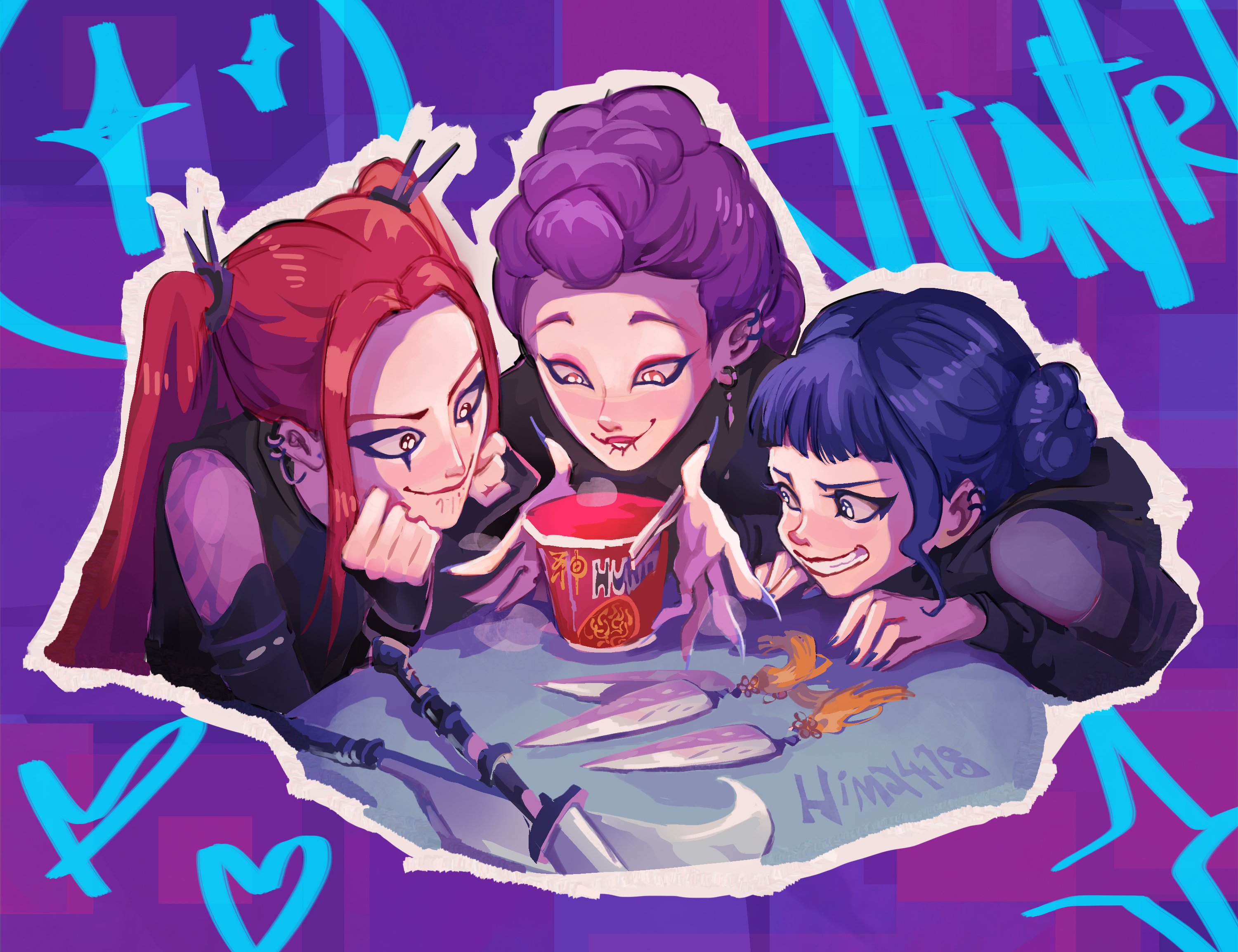 Huntrix - KPop Demon Hunters - Zerochan Anime Image Board