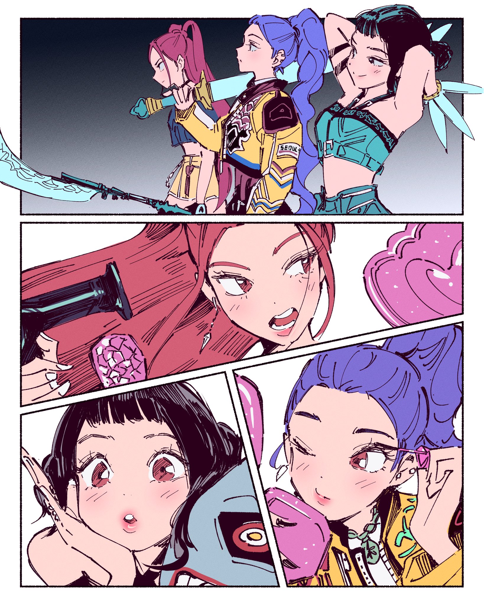 Huntrix - KPop Demon Hunters - Zerochan Anime Image Board