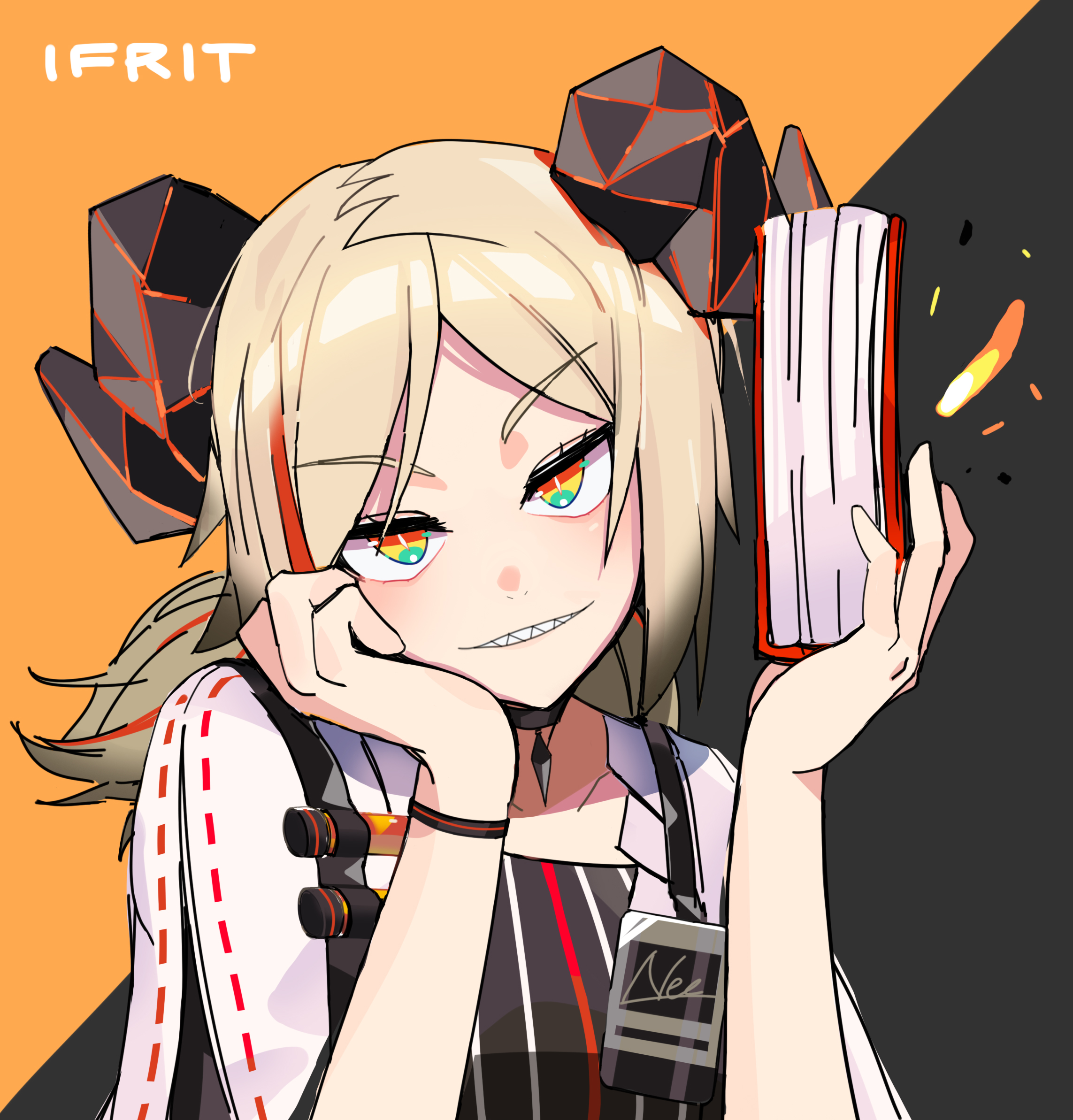 Ifrit (Arknights) Image by Pixiv Id 5586407 2840957 Zerochan Anime
