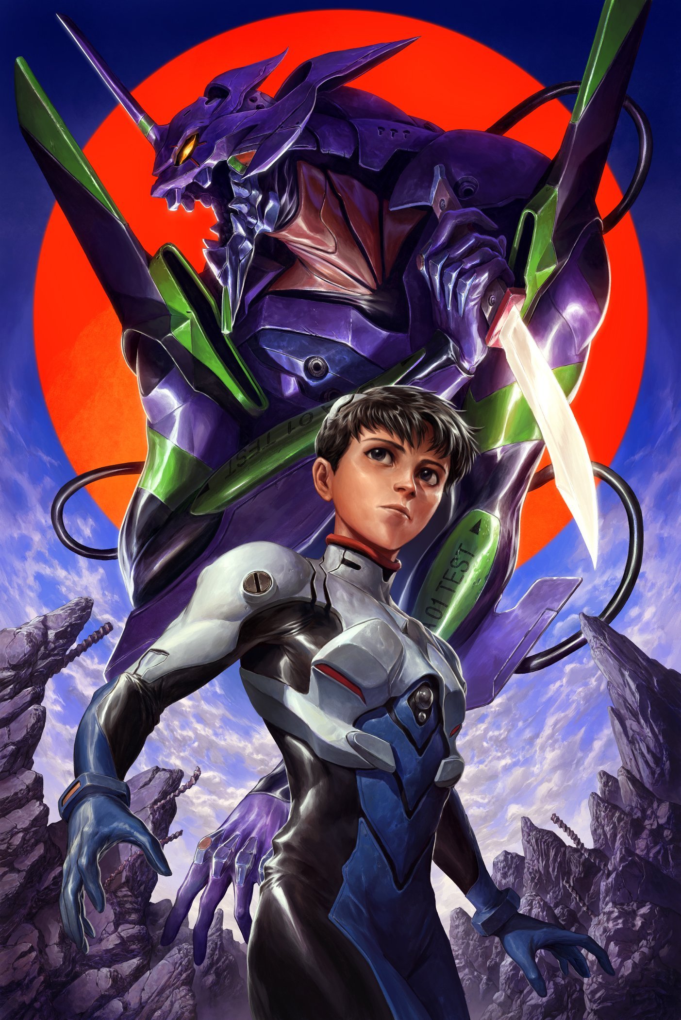 Ikari Shinji (Shinji Ikari) Neon Genesis Evangelion Image by