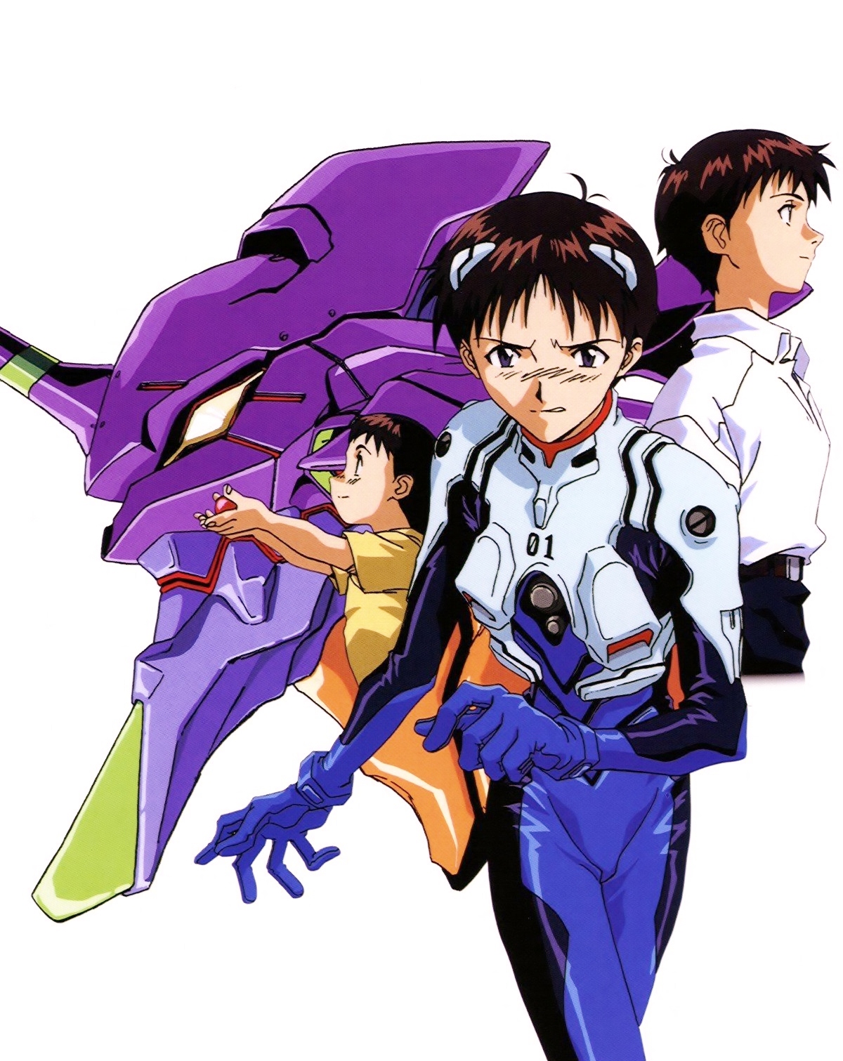 Ikari Shinji (Shinji Ikari) Neon Genesis Evangelion Image by