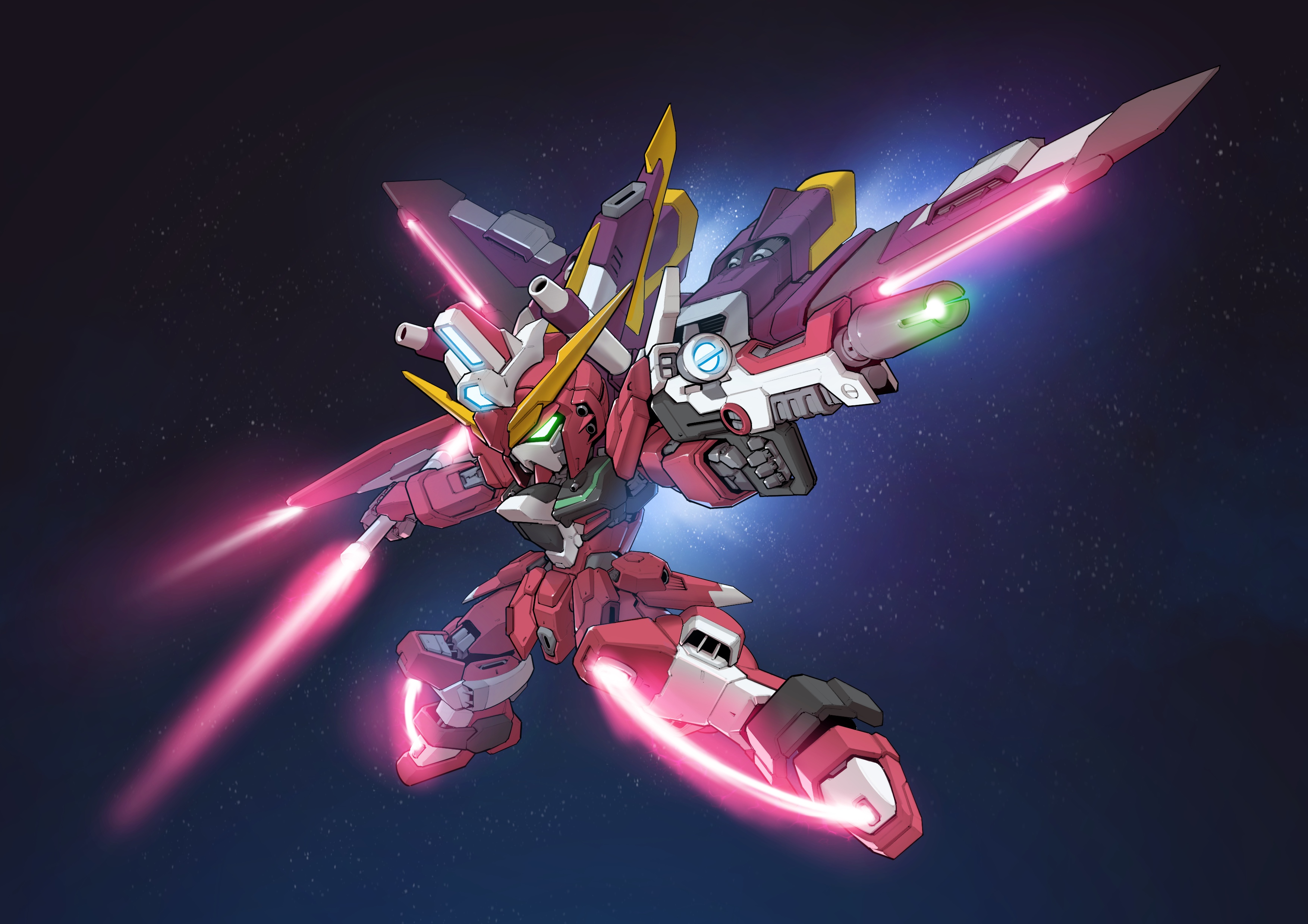 Infinite Justice Gundam Mobile Suit Gundam SEED Destiny Image by