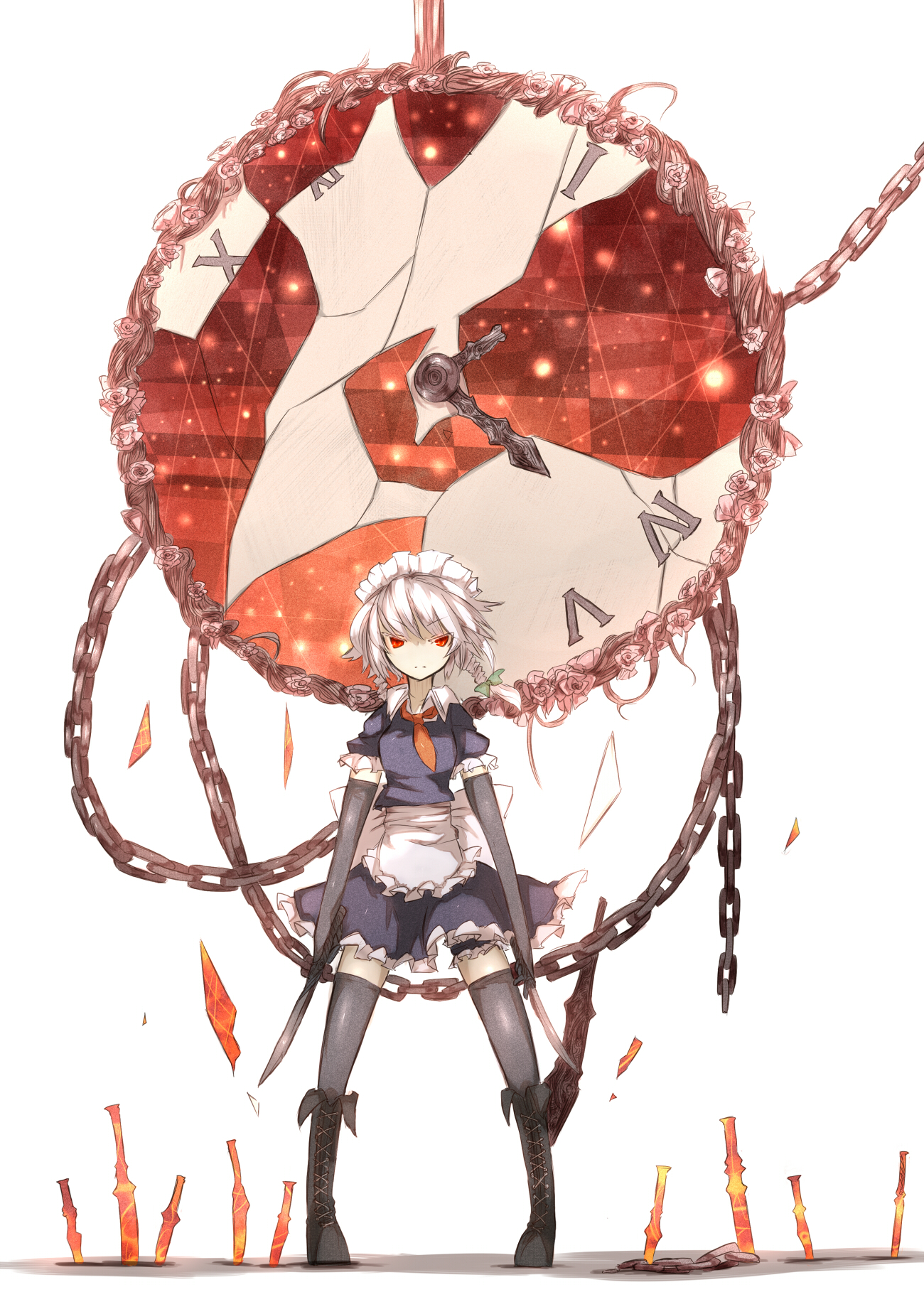 Izayoi Sakuya (Sakuya Izayoi) Touhou Image 120667 Zerochan Anime