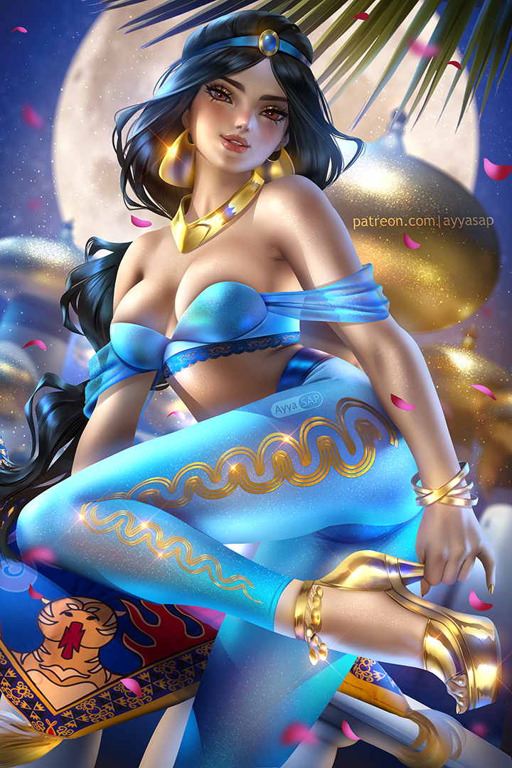 Jasmine (Aladdin) Aladdin (Disney) Mobile Wallpaper by AyyaSAP