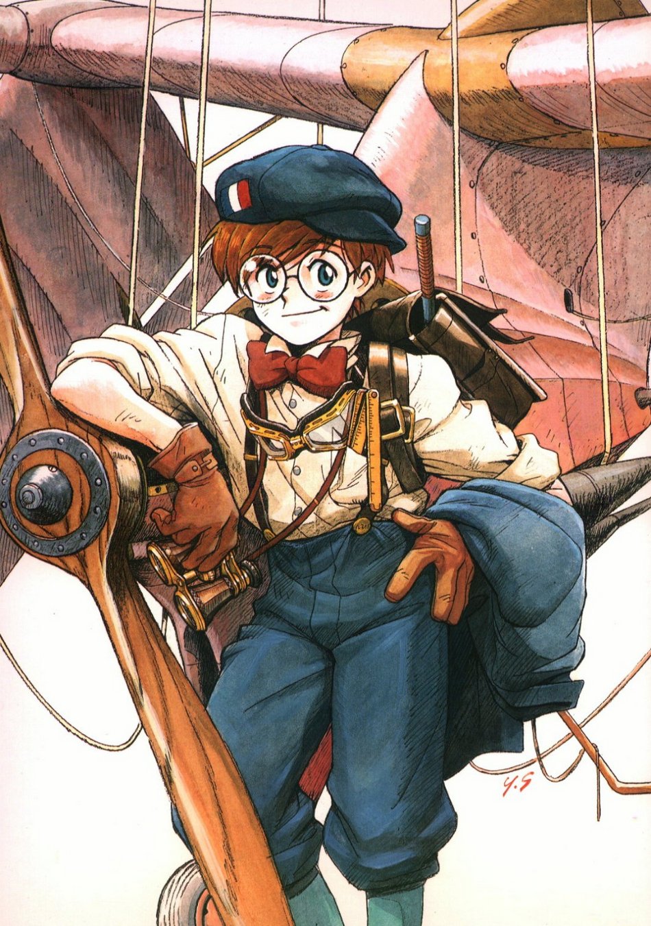 Jean Roque Lartigue Fushigi no Umi no Nadia Image by Yoshiyuki