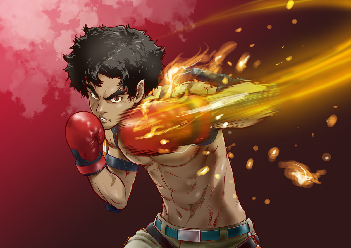 Joe (Megalo Box) (Junk Dog) Image by Pixiv Id 3994483 3324536