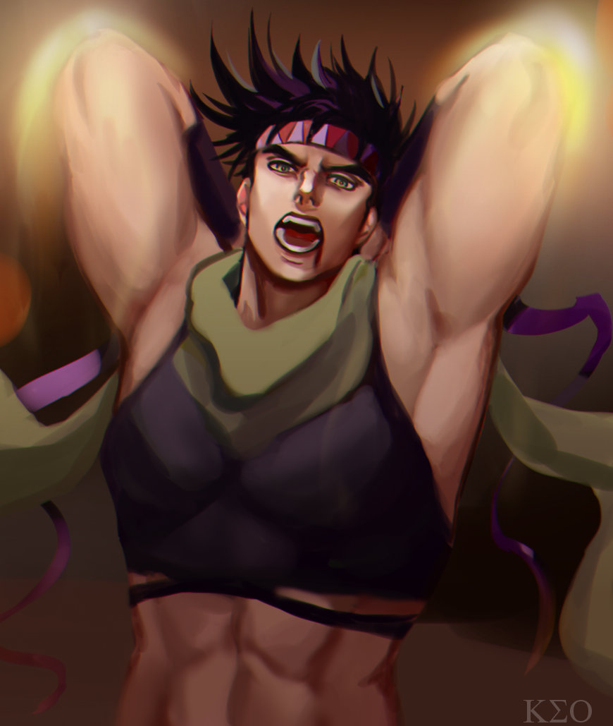 Joseph Joestar Battle Tendency Image by Pixiv Id 20483831 2172676