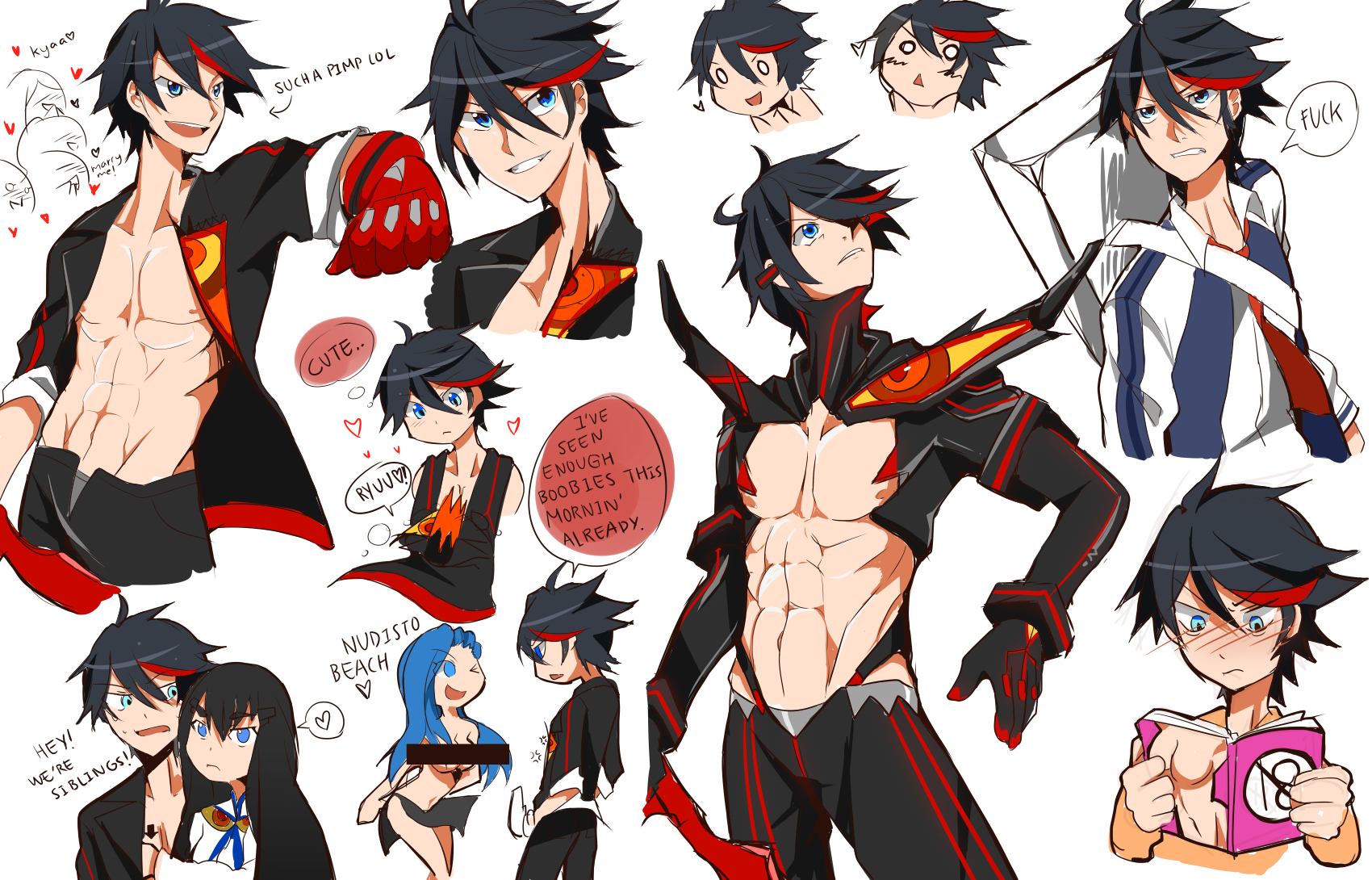 KILL la KILL Image by Animeandcartoonfan 1756072 Zerochan Anime