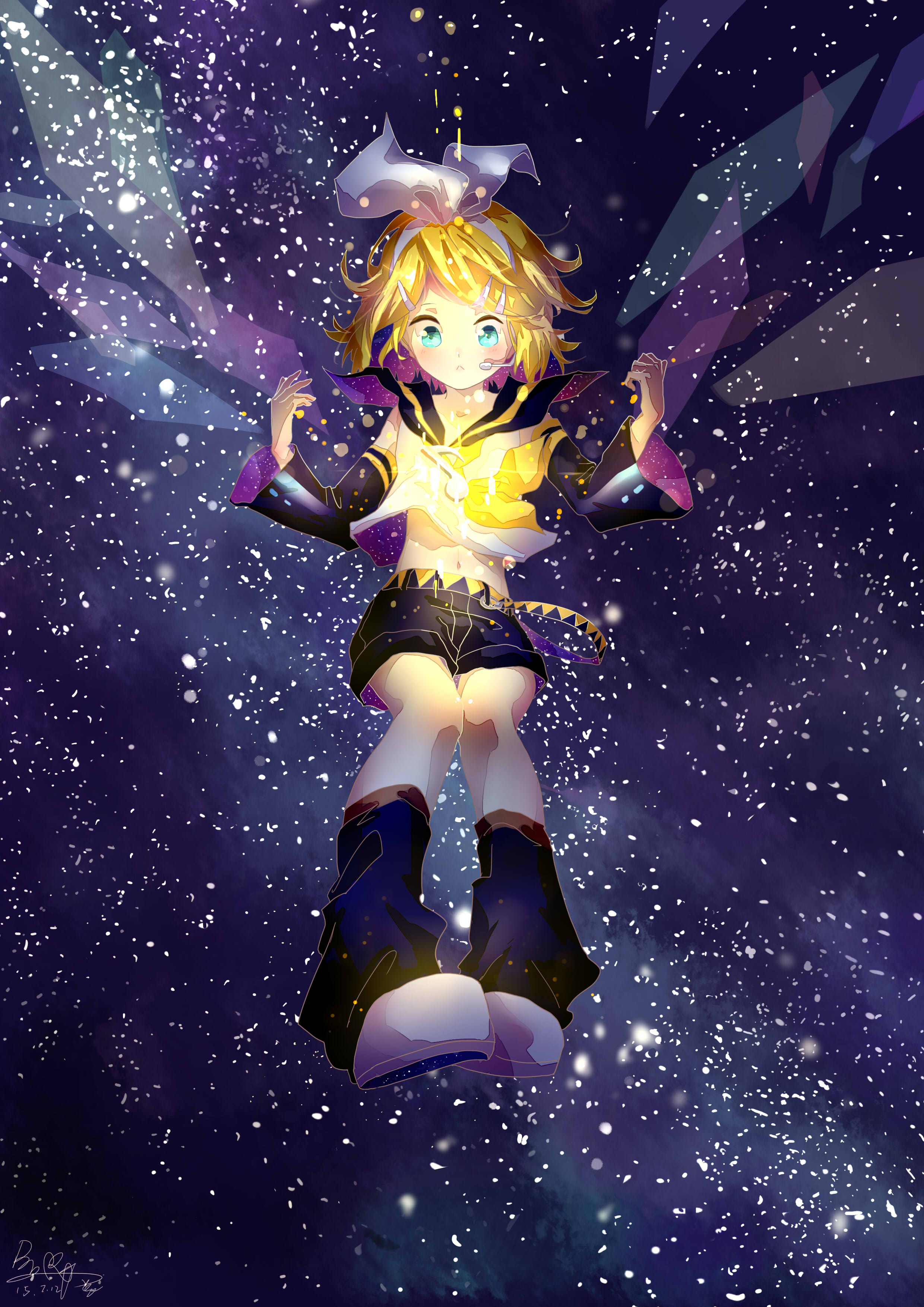 Kagamine Rin VOCALOID Image by wanwww 2772038 Zerochan Anime