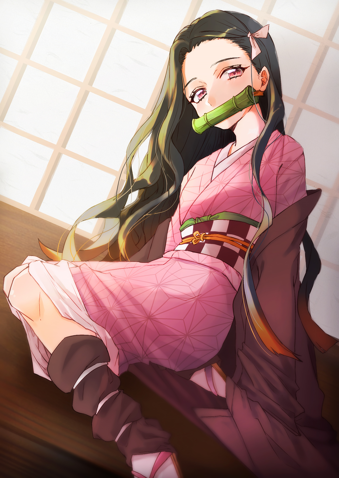 Kamado Nezuko Kimetsu no Yaiba Image by Pixiv Id 18117437 2647221
