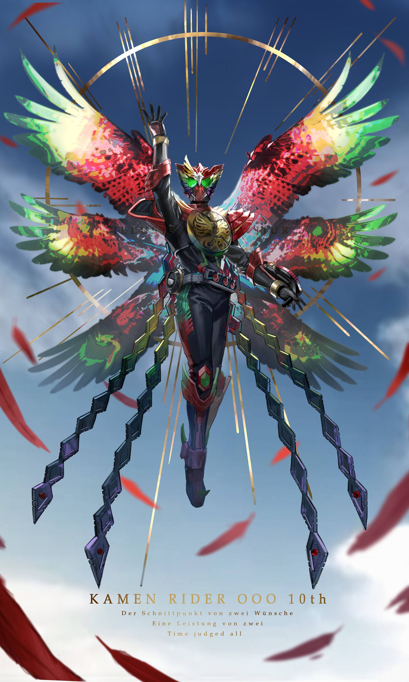 Kamen Rider OOO (Character) Image by Jiuri Jiuhao 3786385 Zerochan