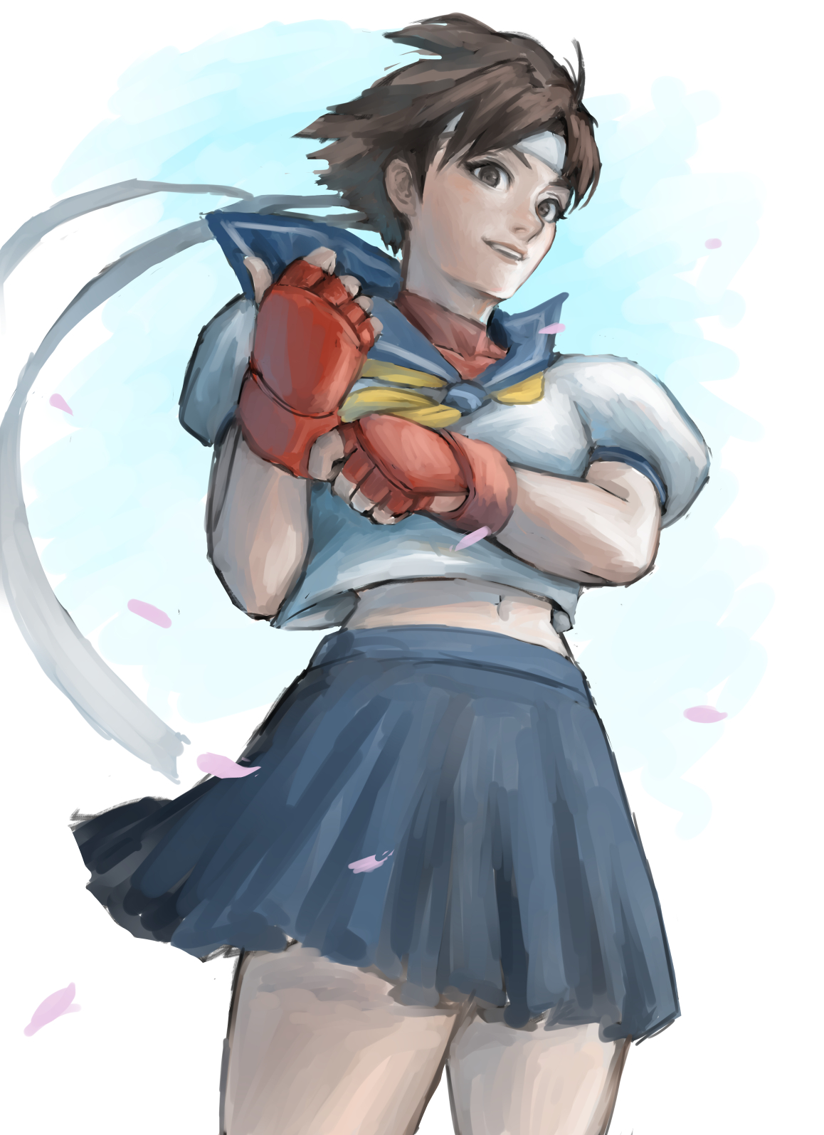 Kasugano Sakura - Street Fighter - Image by Miitu #4164613 - Zerochan Anime Image Board