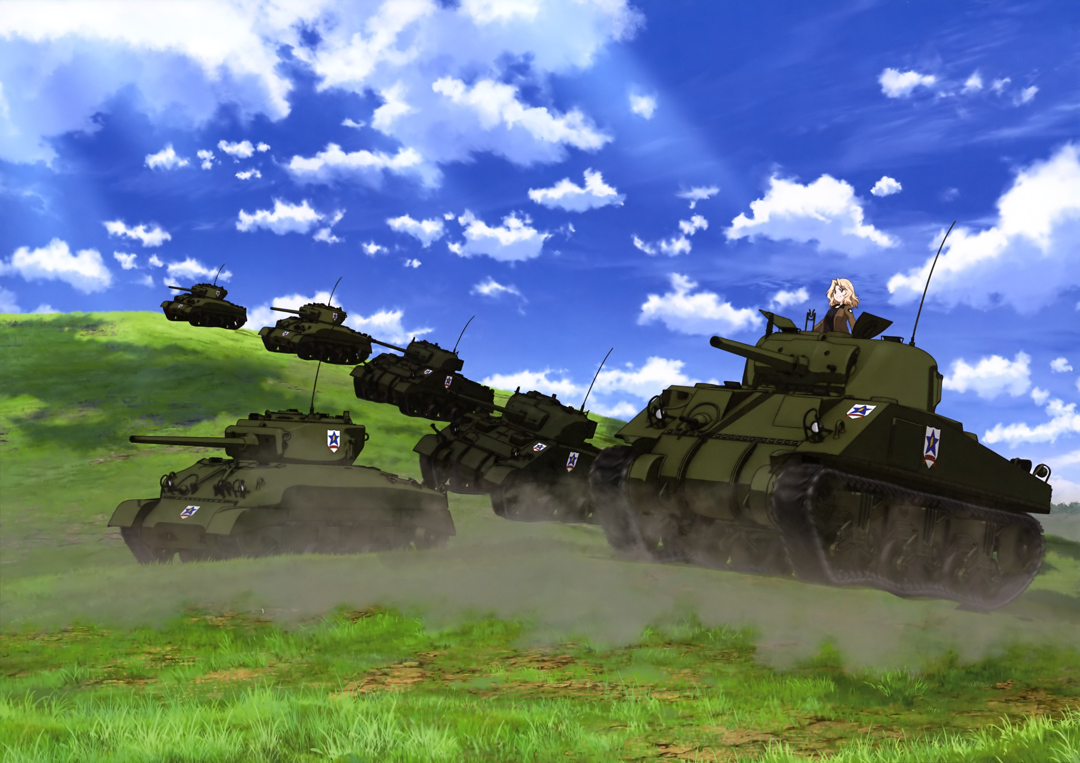 Kay (GIRLS und PANZER) Image by Actas 2362369 Zerochan Anime Image Board